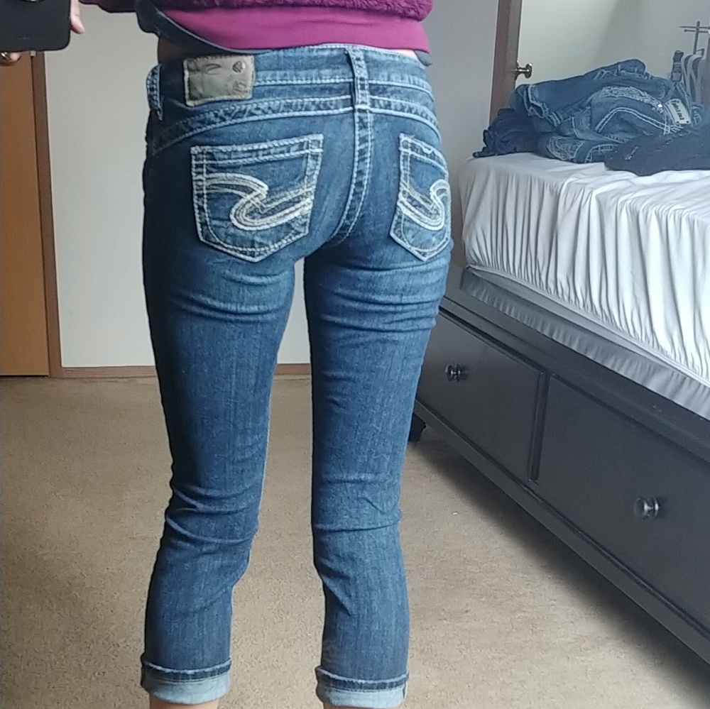 Silver Tuesday Crop/Capri